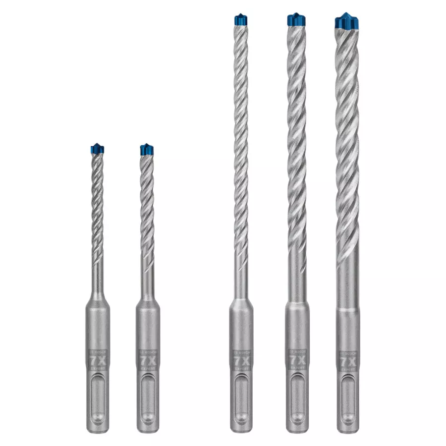 Assortiment 5 forêts béton SDS plus-7x Expert Bosch 5/6/6/8/10mm